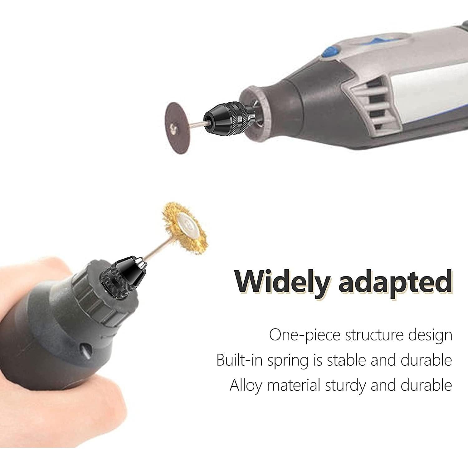 Juego de 2 Mandriles Sin Llave Mellbree 1/32" a 1/8"