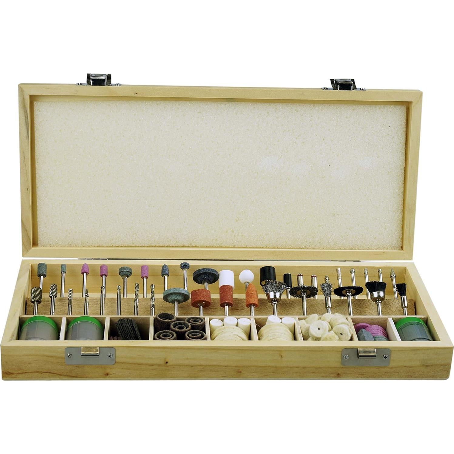 Kit de Accesorios para Herramienta Rotativa SE RA9228 - 228 Piezas