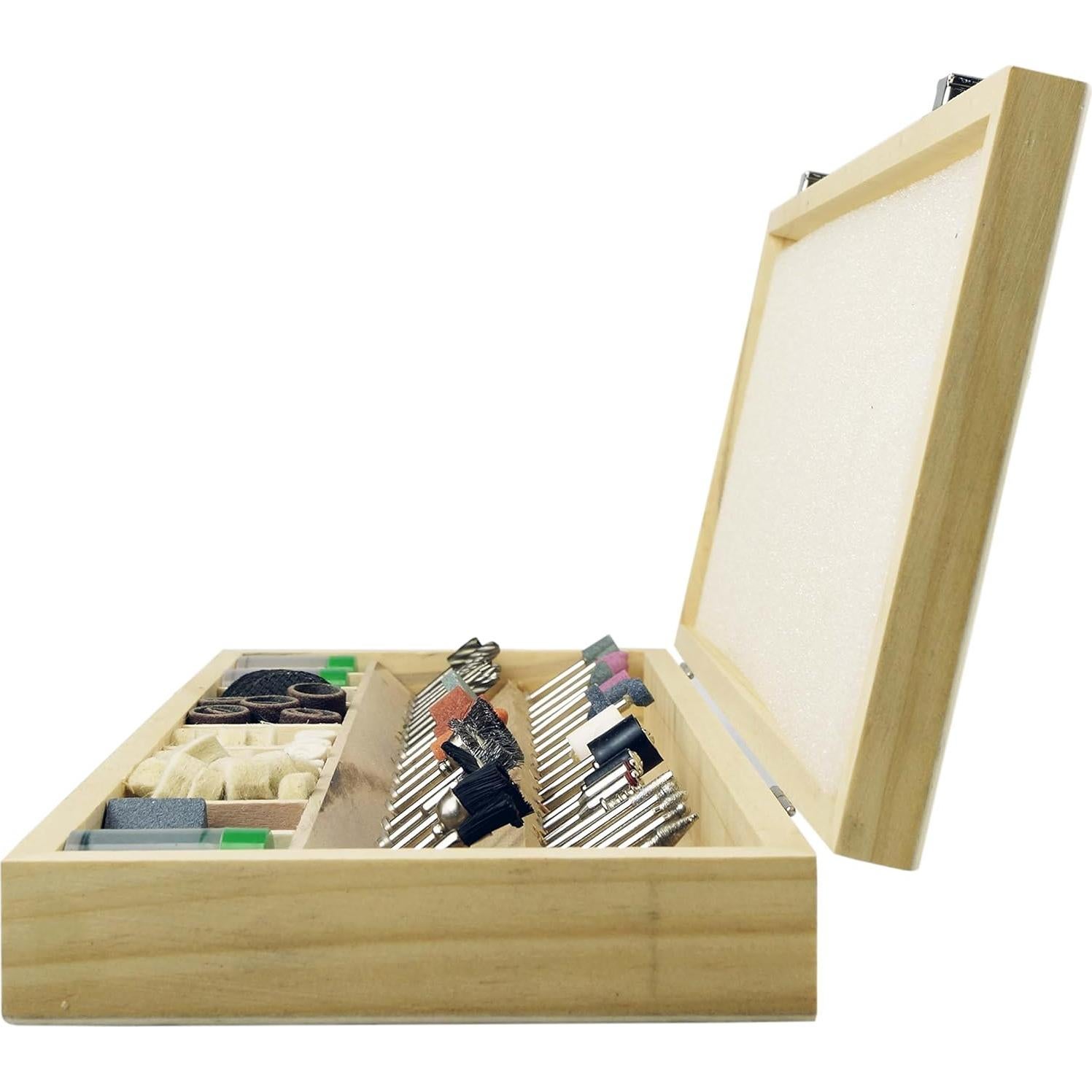 Kit de Accesorios para Herramienta Rotativa SE RA9228 - 228 Piezas