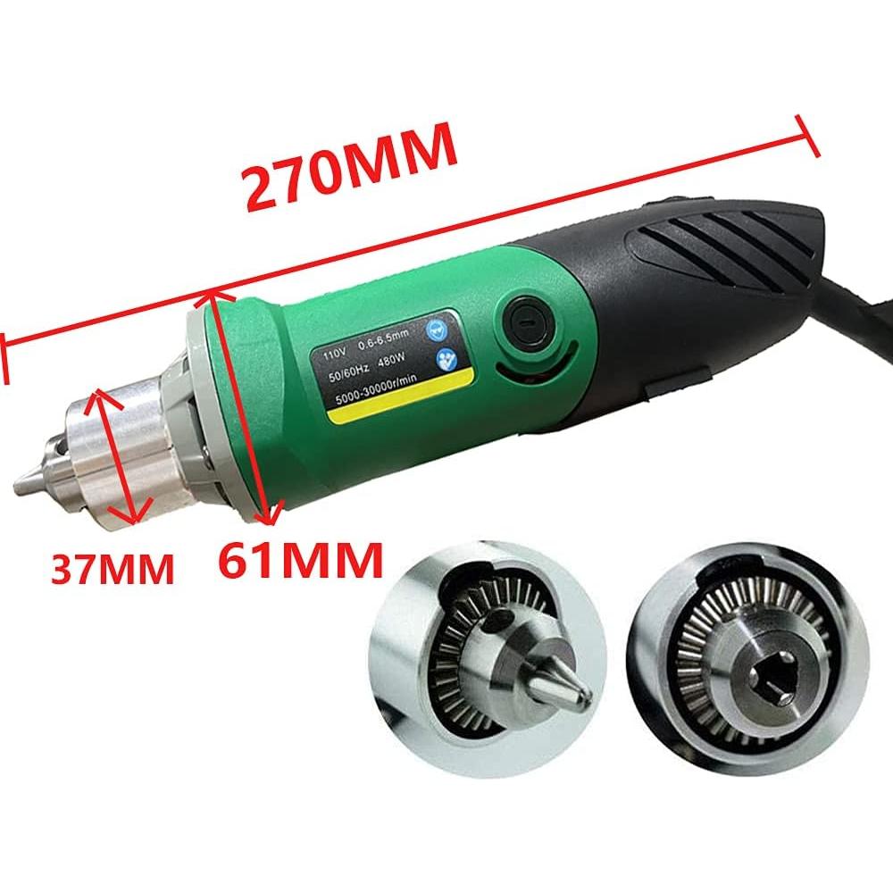 Herramienta Rotativa Eléctrica VOTOER 480W 30000RPM Velocidad Variable
