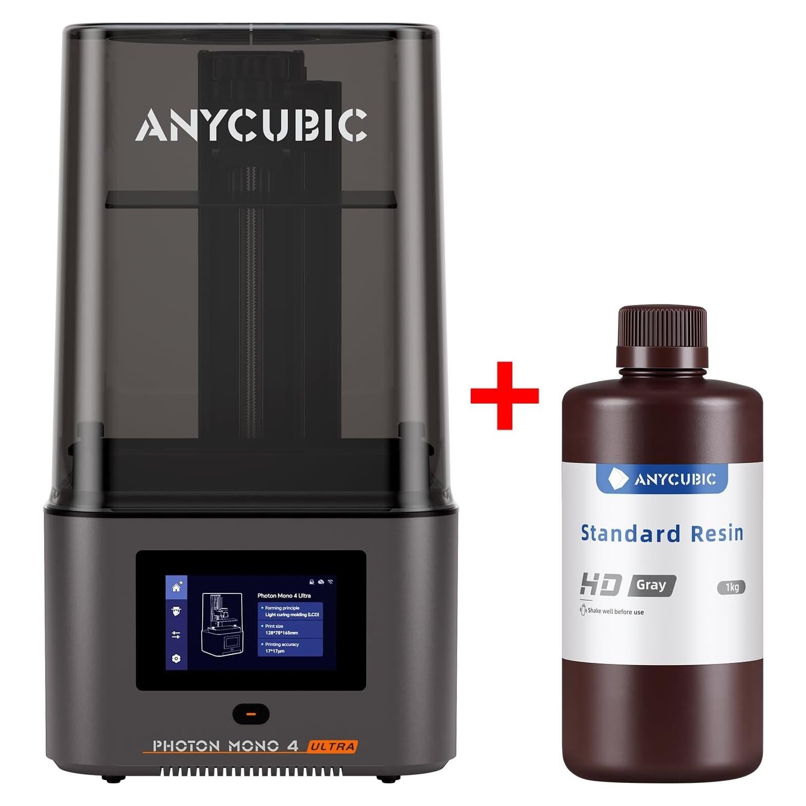 Impresora 3D Anycubic Photon Mono 4 Ultra 8K + Resina 1KG