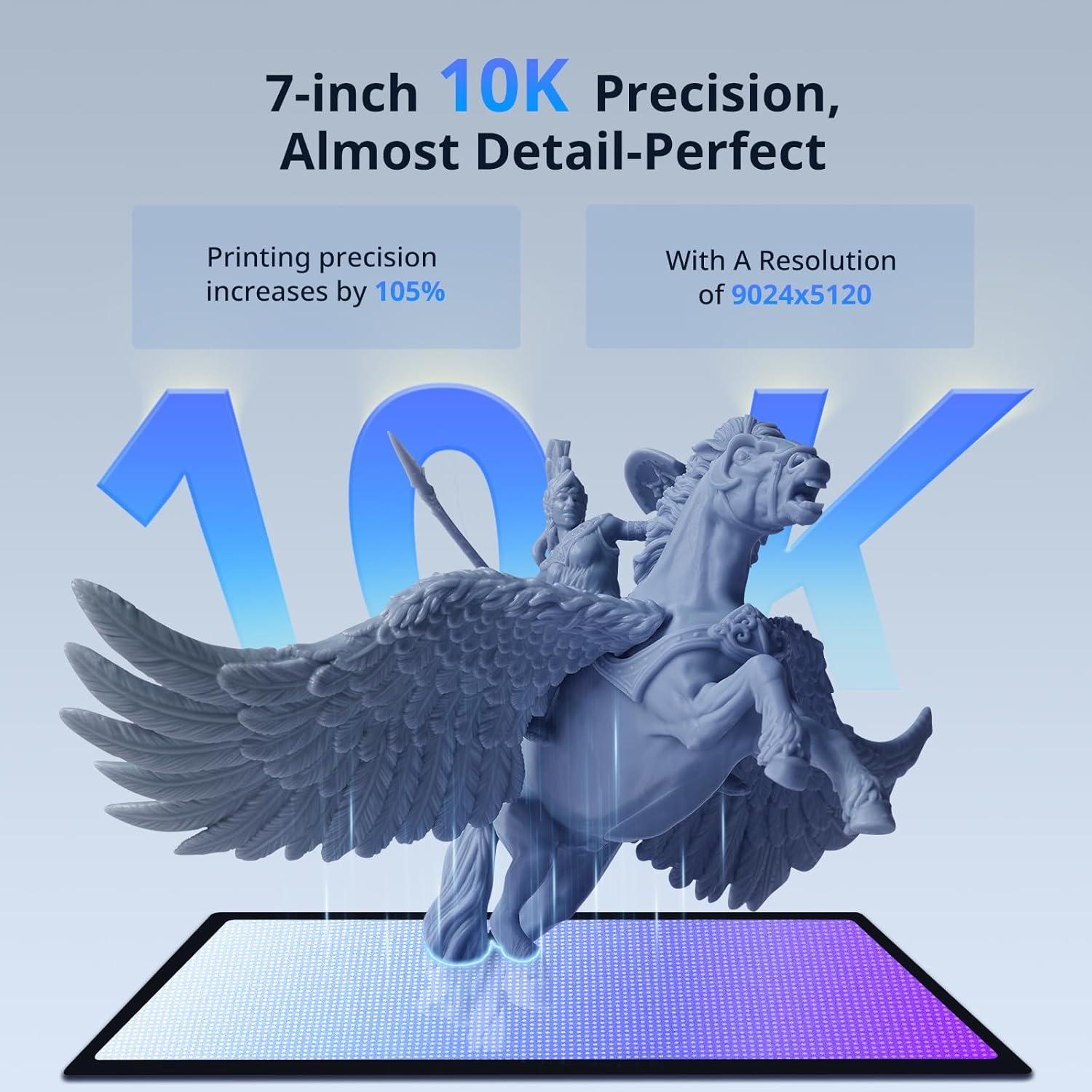 Impresora 3D Anycubic Photon Mono 4 Ultra 8K + Resina 1KG