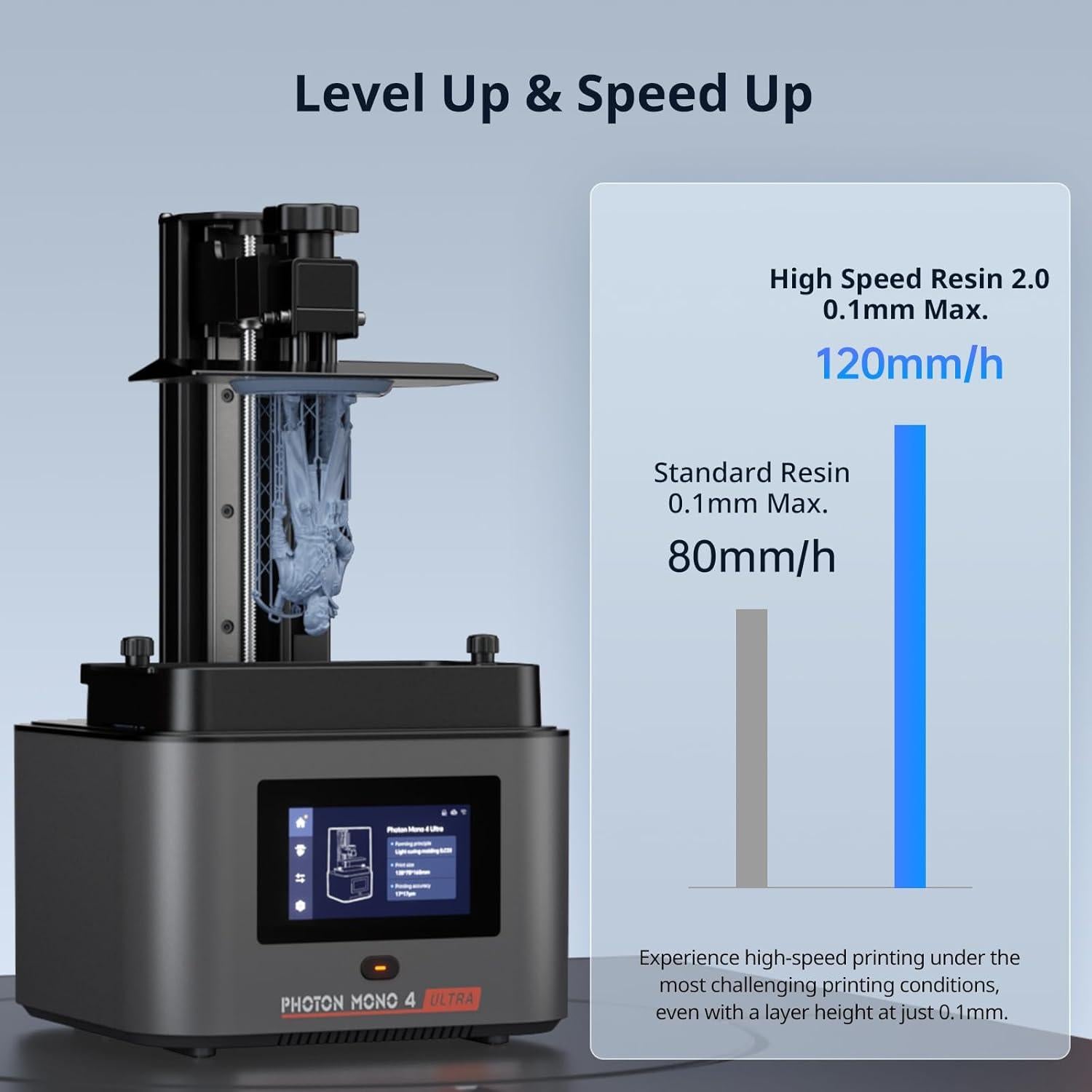 Impresora 3D Anycubic Photon Mono 4 Ultra 8K + Resina 1KG