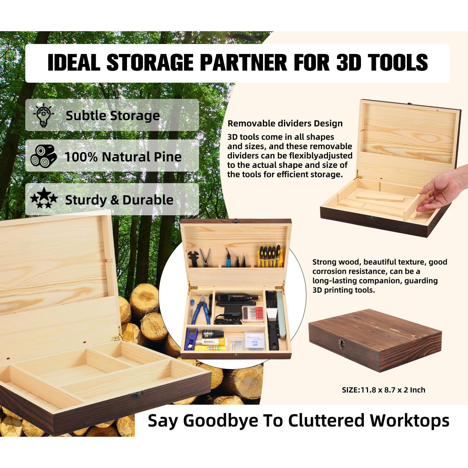 Kit de Herramientas para Impresoras 3D SHUAIAIW 124 Piezas