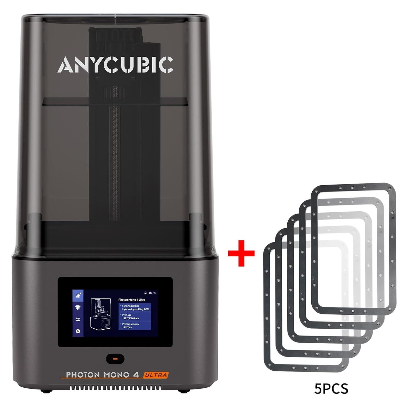 Impresora 3D ANYCUBIC Photon Mono 4 Ultra 10K 7" + 5 Películas ACF