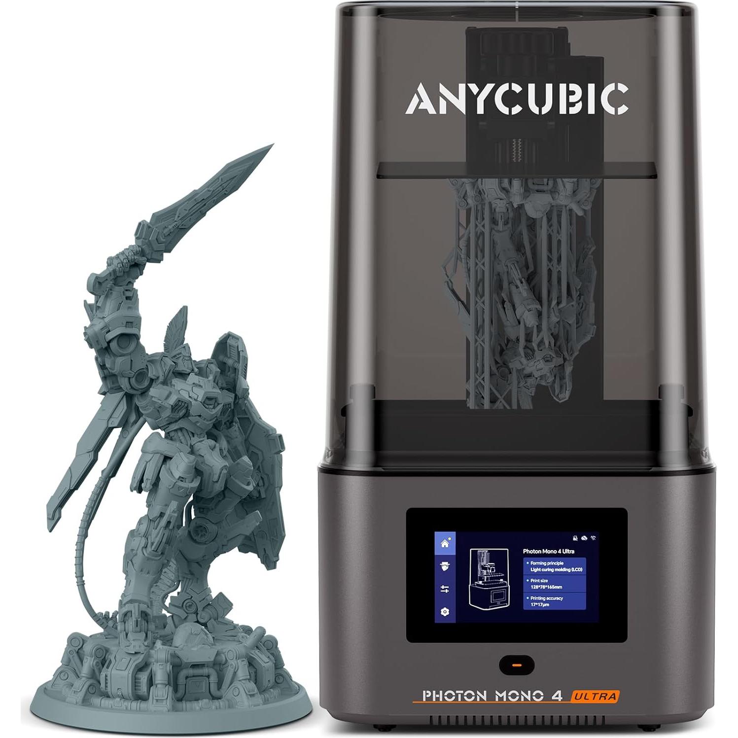 Impresora 3D ANYCUBIC Photon Mono 4 Ultra 10K 7" + 5 Películas ACF