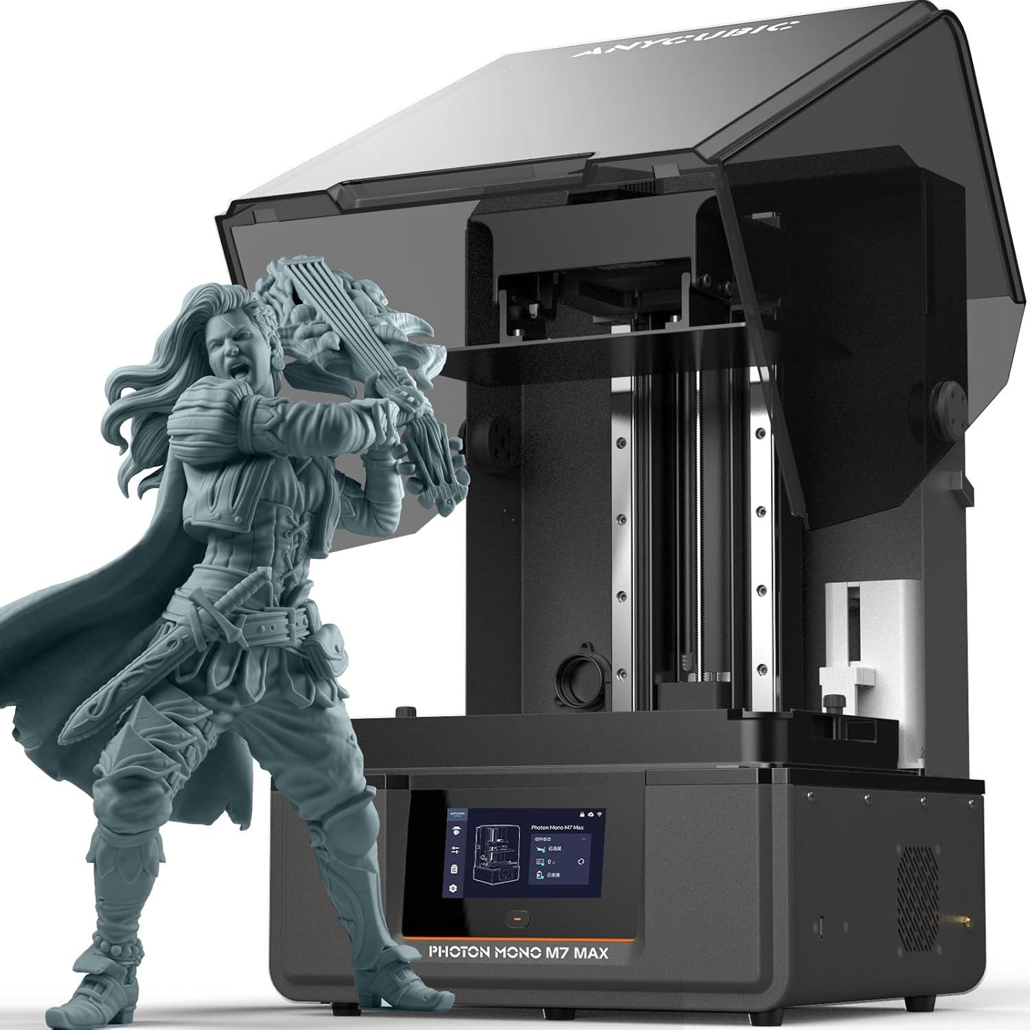 Impresora 3D ANYCUBIC Photon Mono M7 MAX + 4kg Resina UV