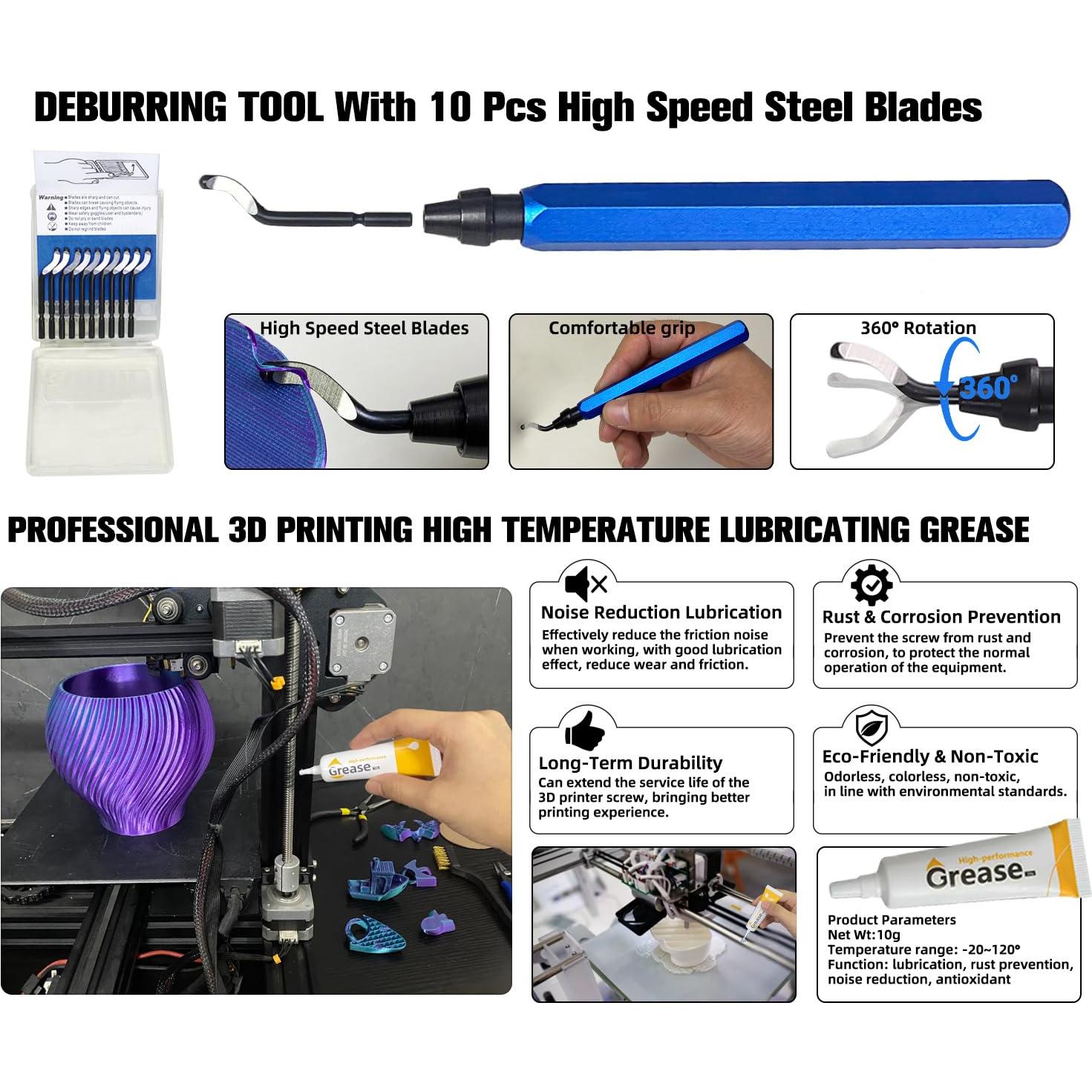 Kit de Herramientas para Impresora 3D SHUAIAIW 124 Piezas