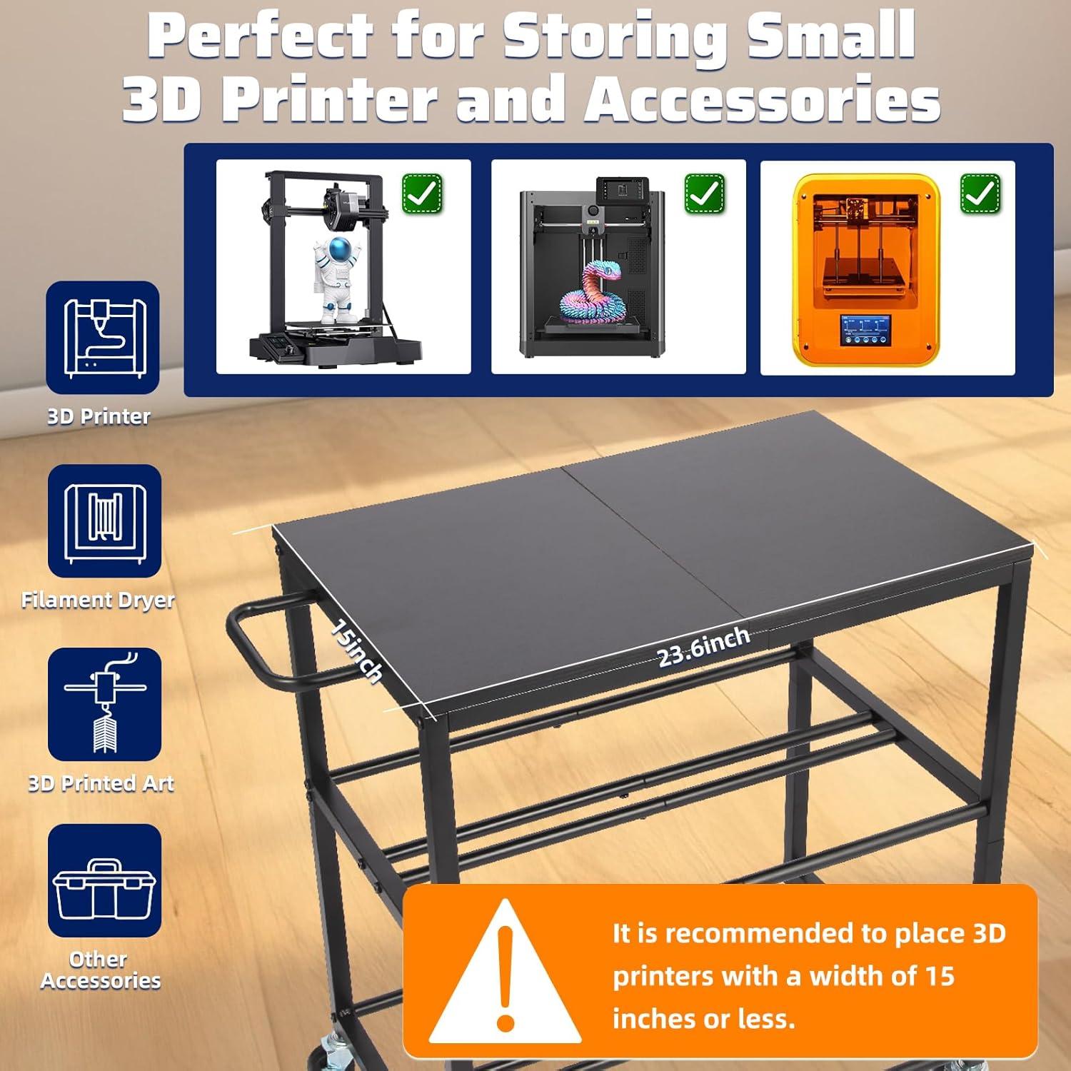 Soporte para Impresora 3D EnigmaSoul CR005 con Almacenamiento