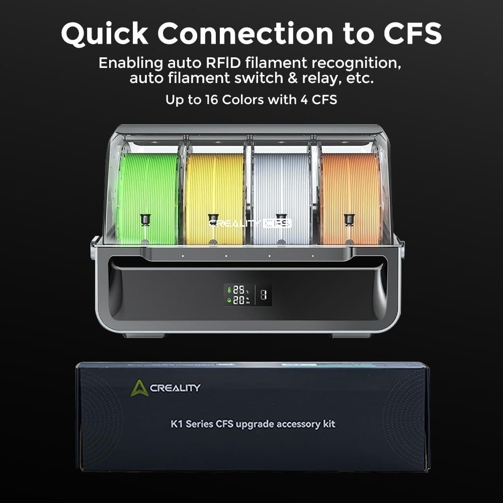 Kit de Accesorios CFS Creality para Impresoras 3D K1 - Multicolor