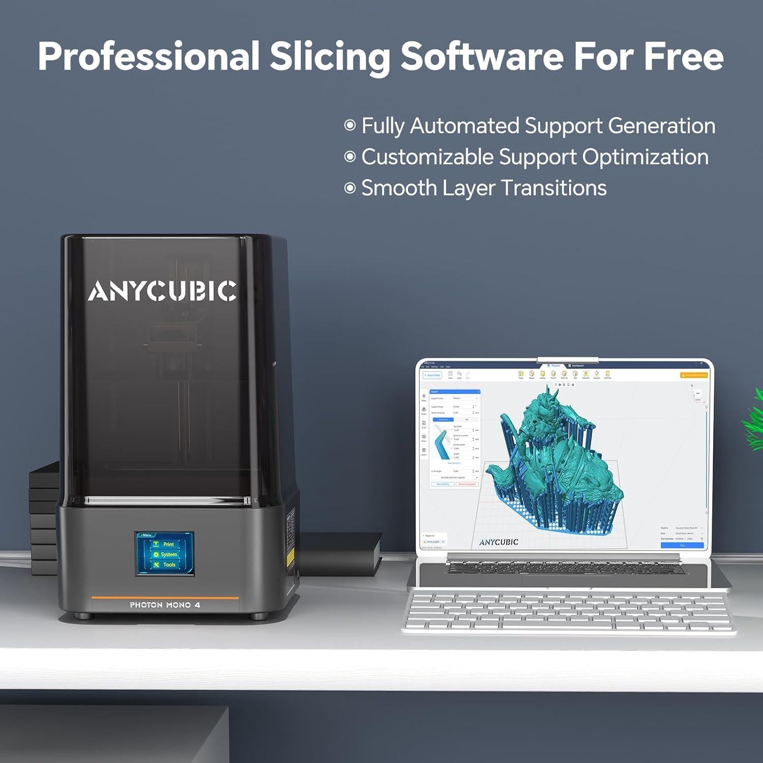 Impresora 3D de Resina ANYCUBIC Photon Mono 4 10K HD