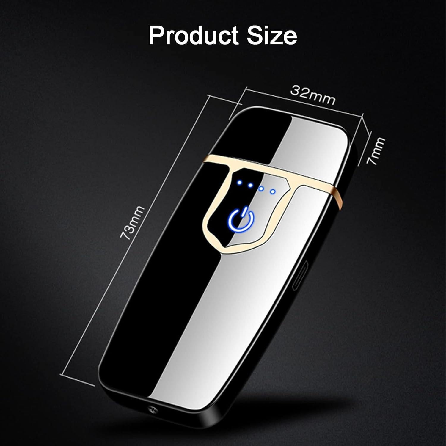 Encendedor Electrónico YANGVVIA Mini Rojo Recargable USB