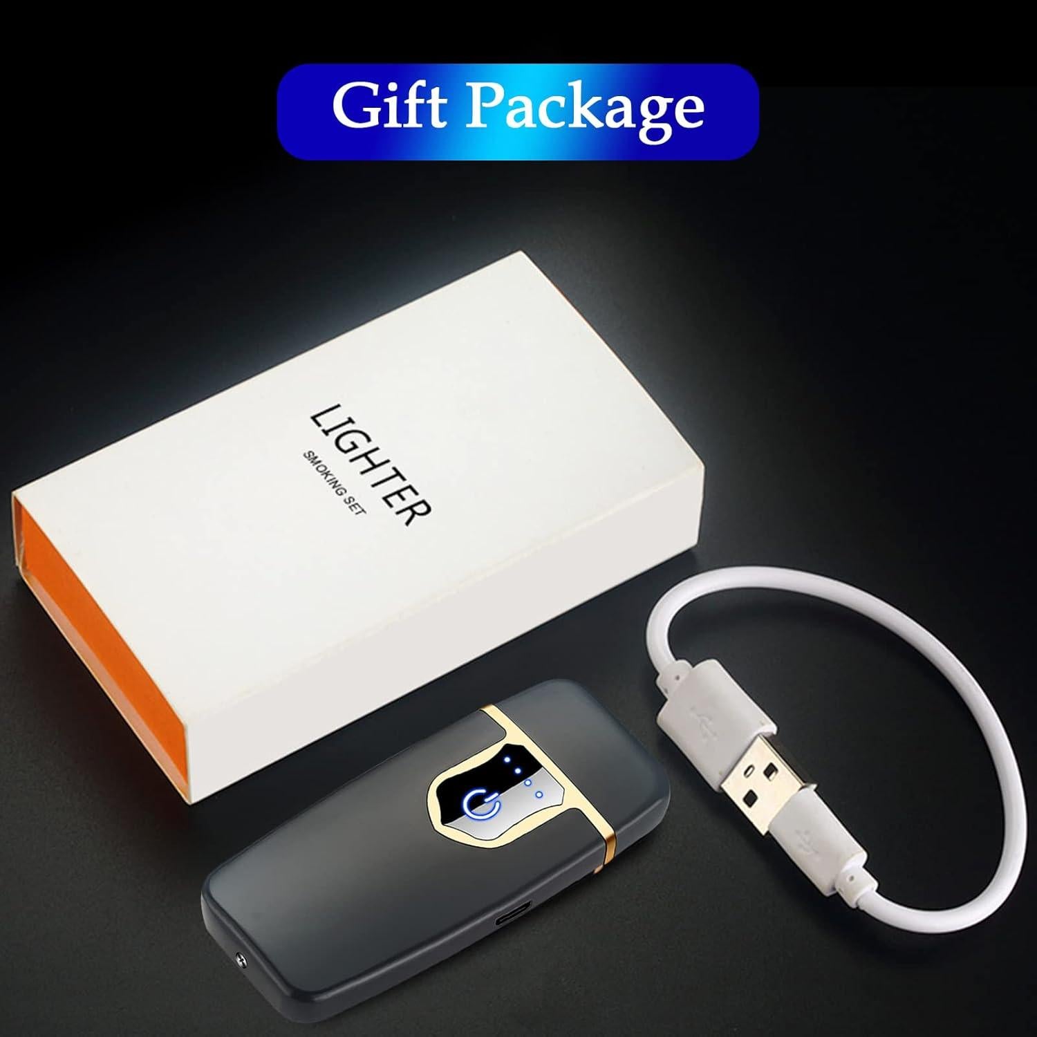 Encendedor Electrónico YANGVVIA Mini Rojo Recargable USB