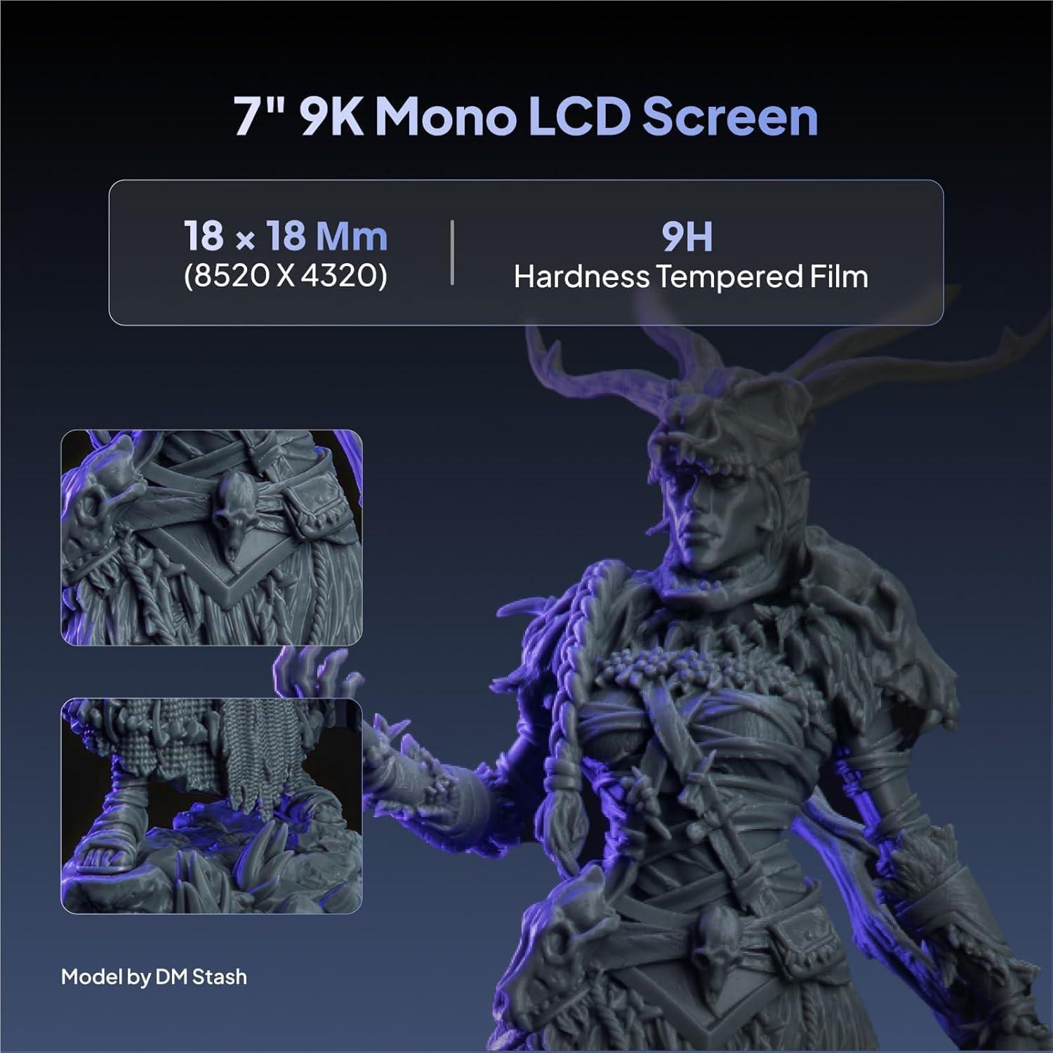 Impresora 3D de Resina ELEGOO Mars 5 Ultra 9K LCD 7"