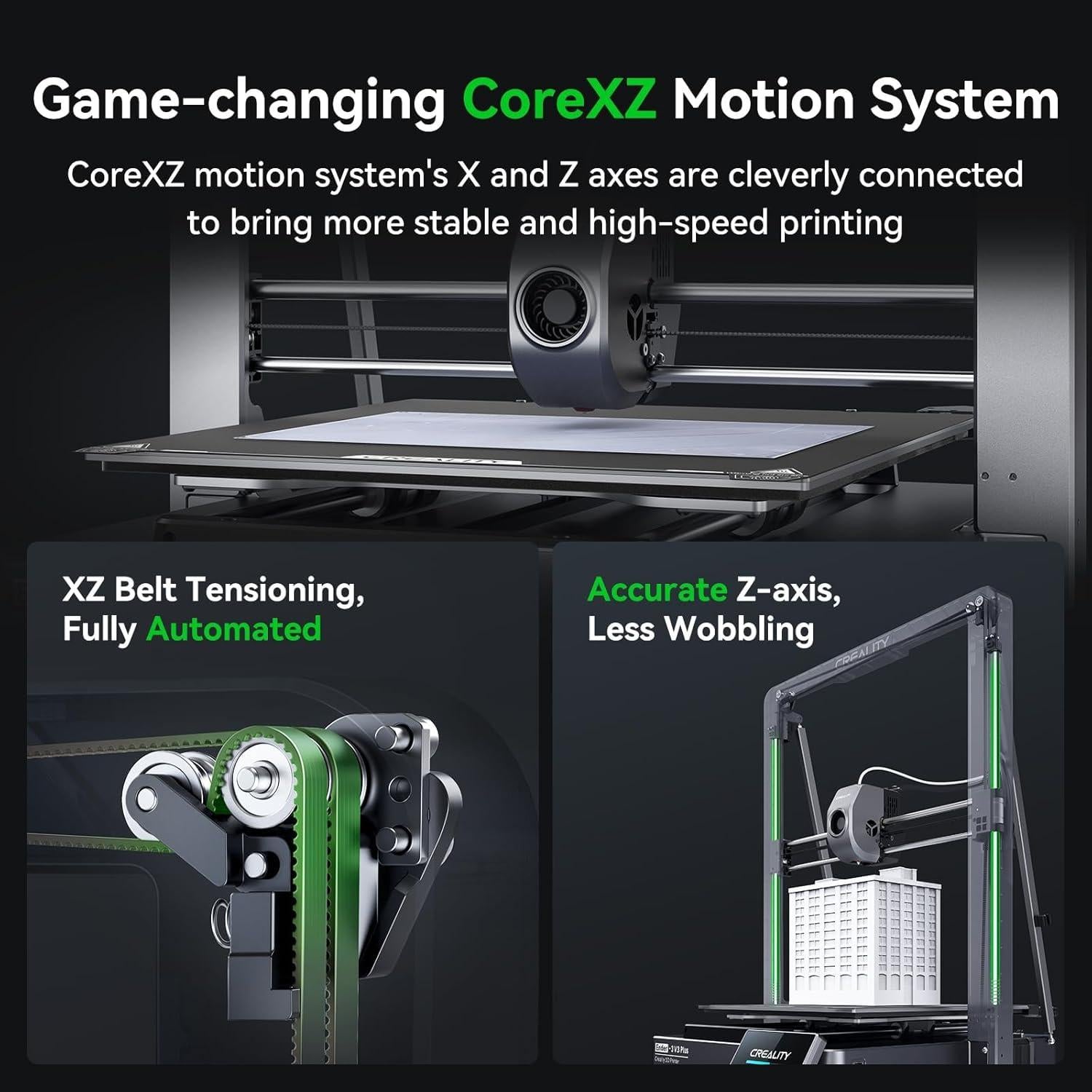 Impresora 3D Creality Ender 3 V3 Plus 300x300x330mm Alta Velocidad