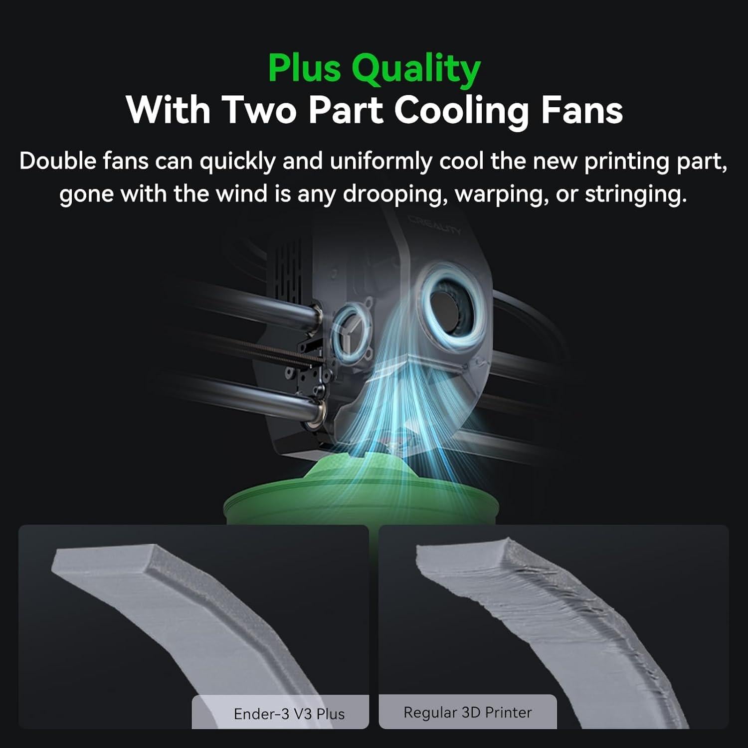 Impresora 3D Creality Ender 3 V3 Plus 300x300x330mm Alta Velocidad