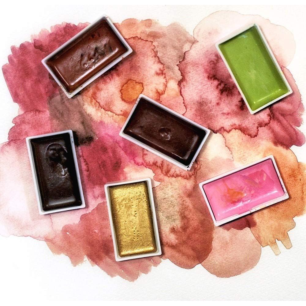 Juego de Acuarelas Kuretake Gansai Tambi 36 Colores No Tóxicos