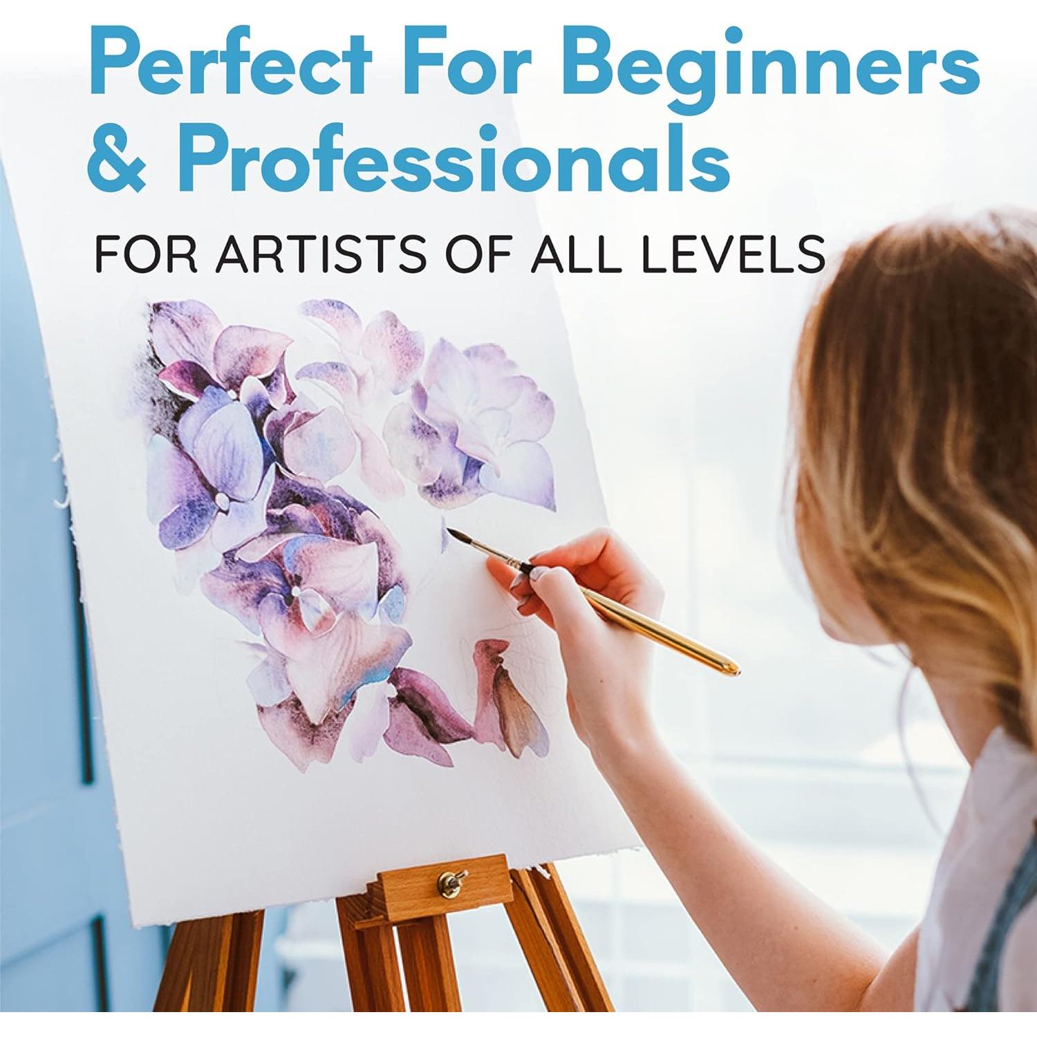 Conjunto de Pintura Acuarela Premium MozArt - 40 Colores