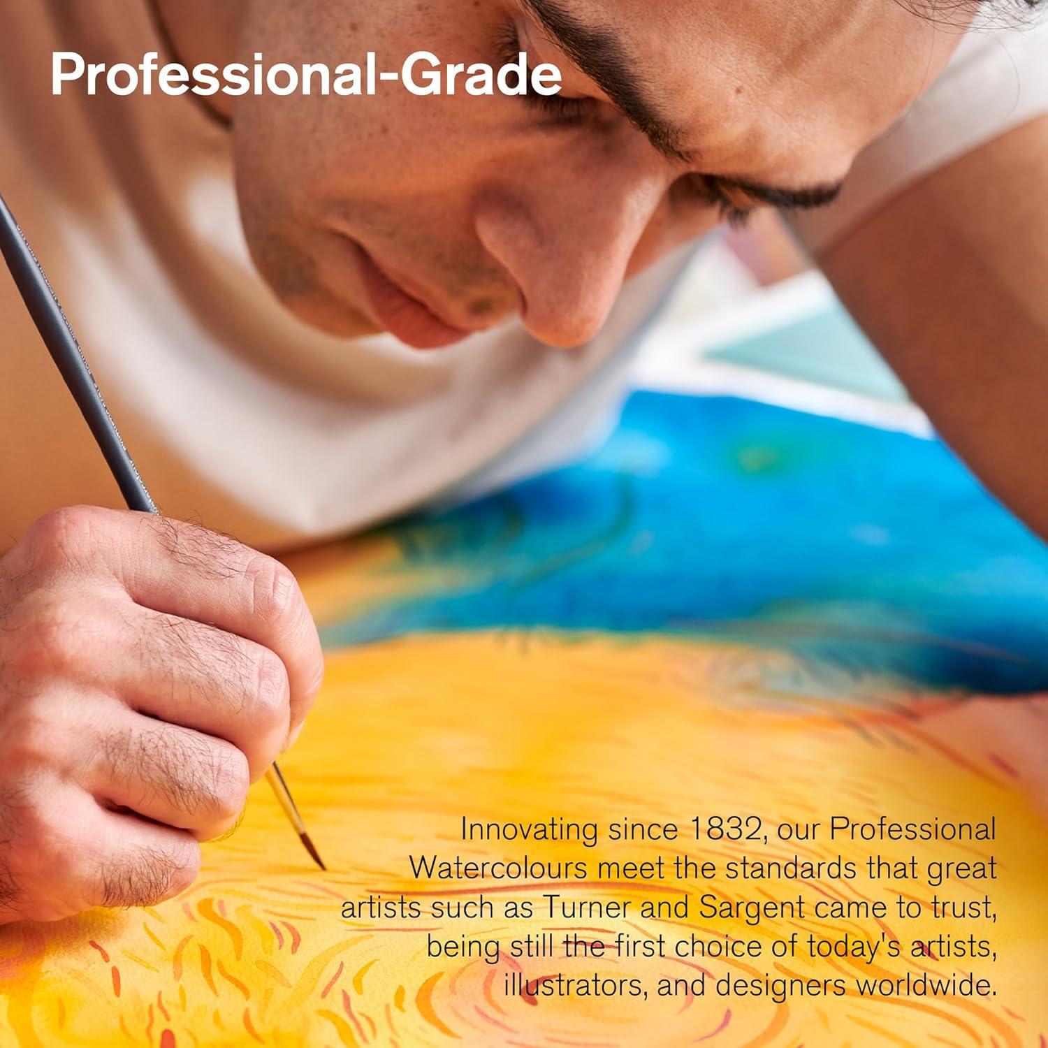 Acuarela Profesional Winsor & Newton 12 Tubos 5ml Multicolor