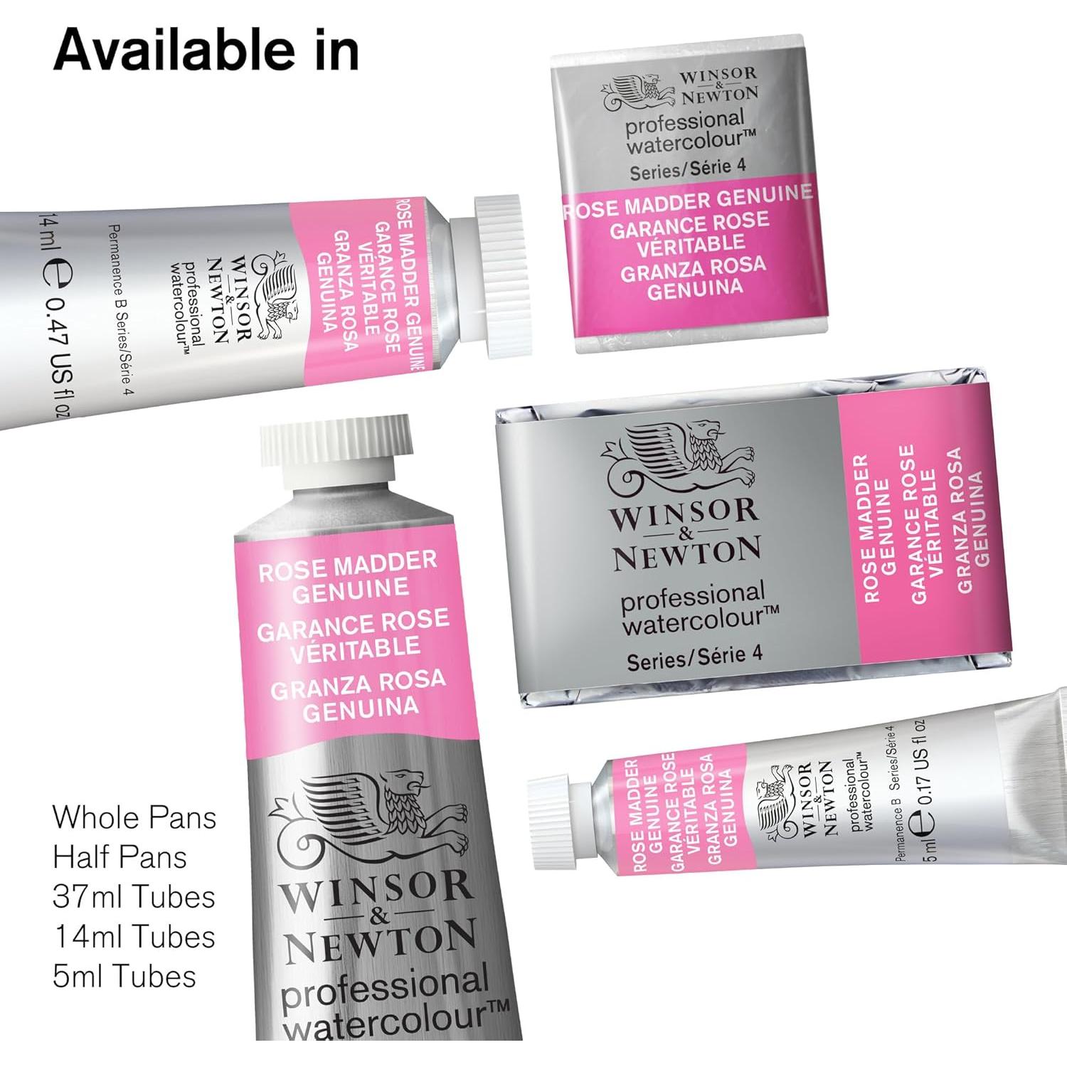 Acuarela Profesional Winsor & Newton 12 Tubos 5ml Multicolor