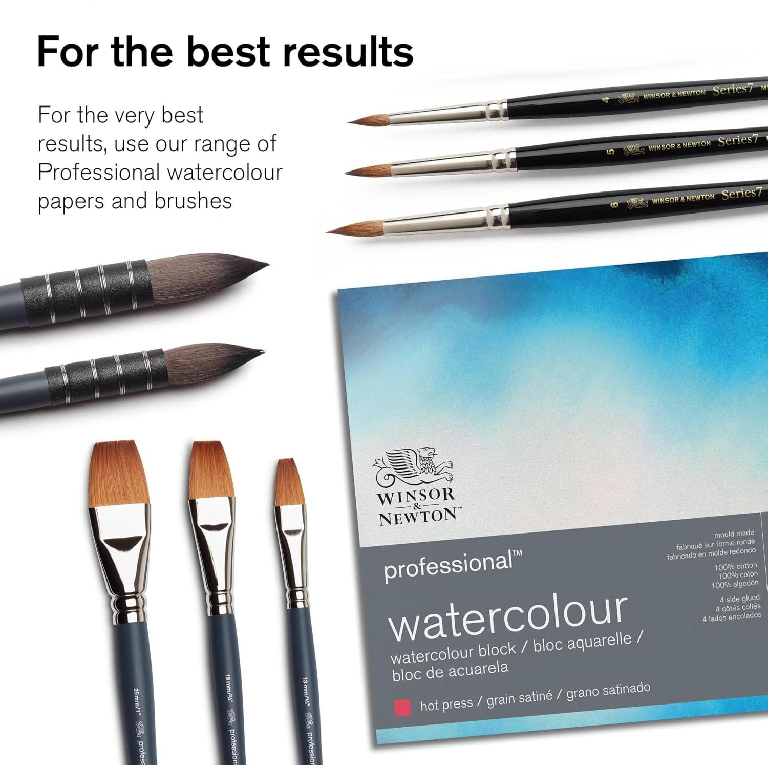 Acuarela Profesional Winsor & Newton 12 Tubos 5ml Multicolor