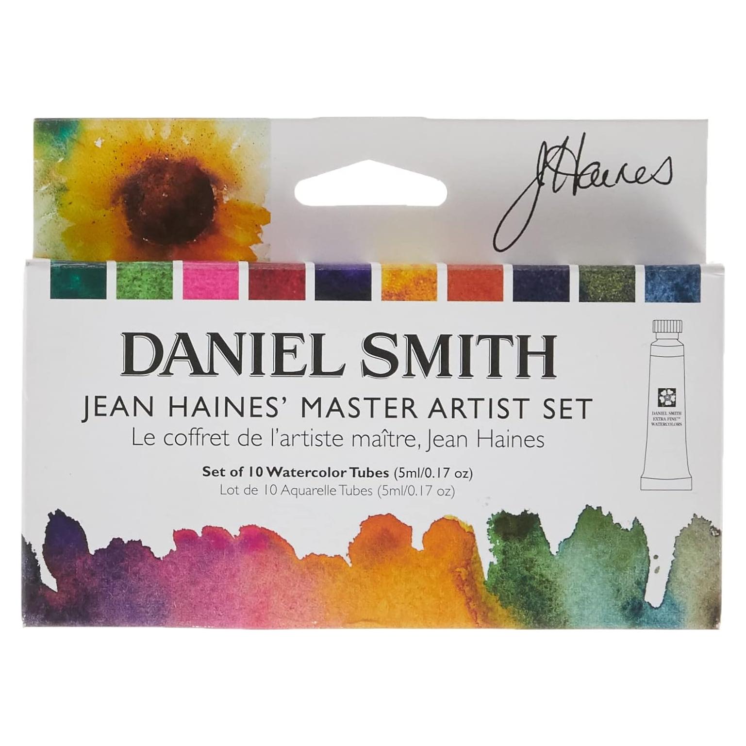 Set de Acuarelas DANIEL SMITH Jean Haines 10 Tubos 5ml
