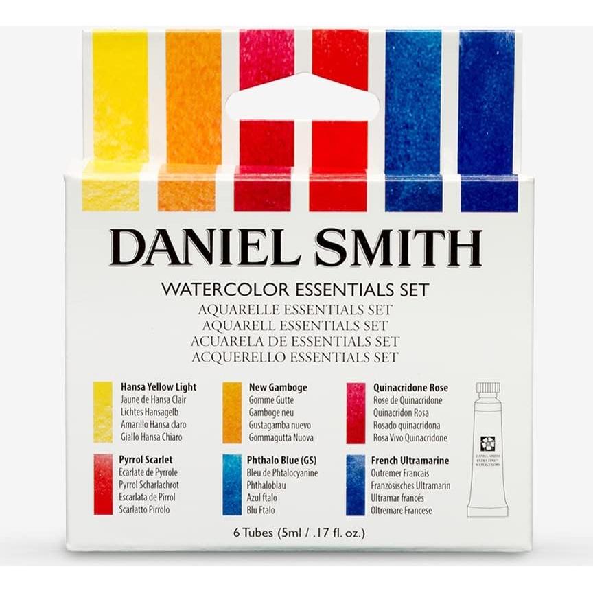 Acuarelas Esenciales DANIEL SMITH - 6 Tubos 5ml Multicolor