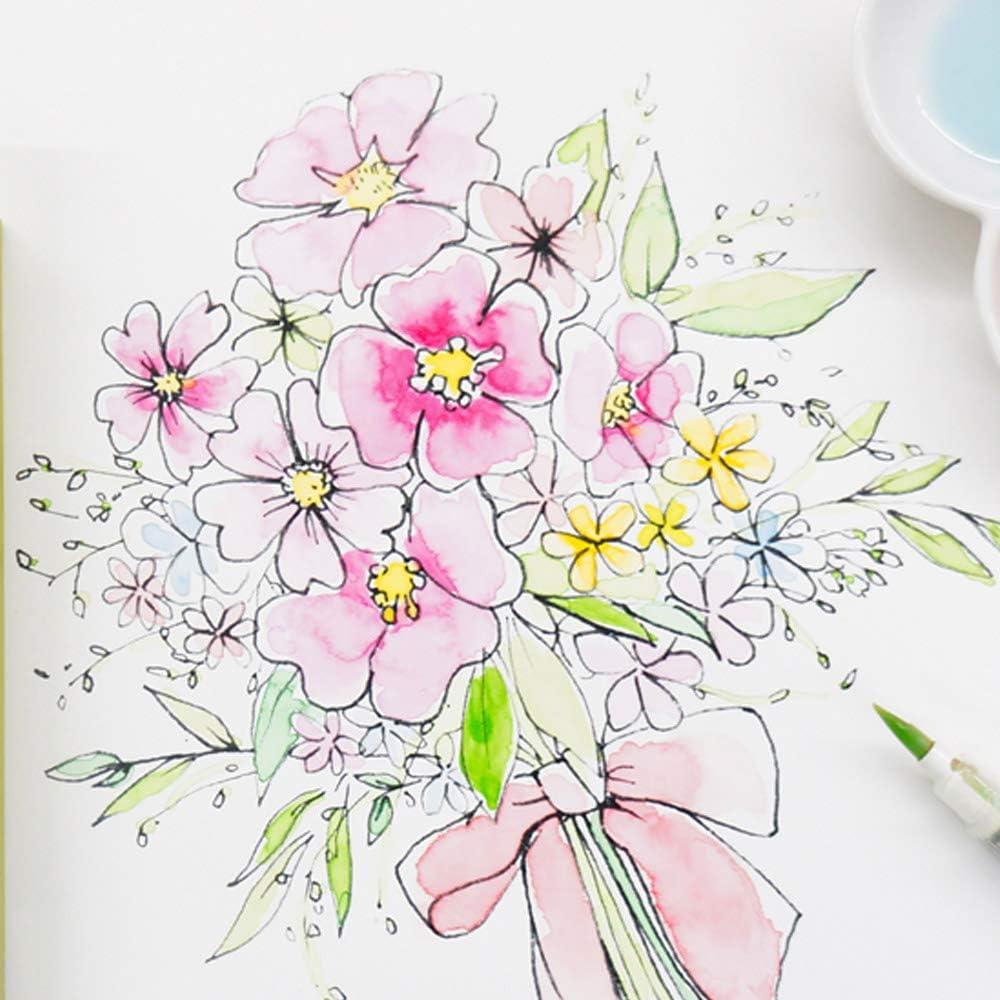 Juego de Acuarelas Kuretake GANSAI TAMBI 18 Colores No Tóxicas