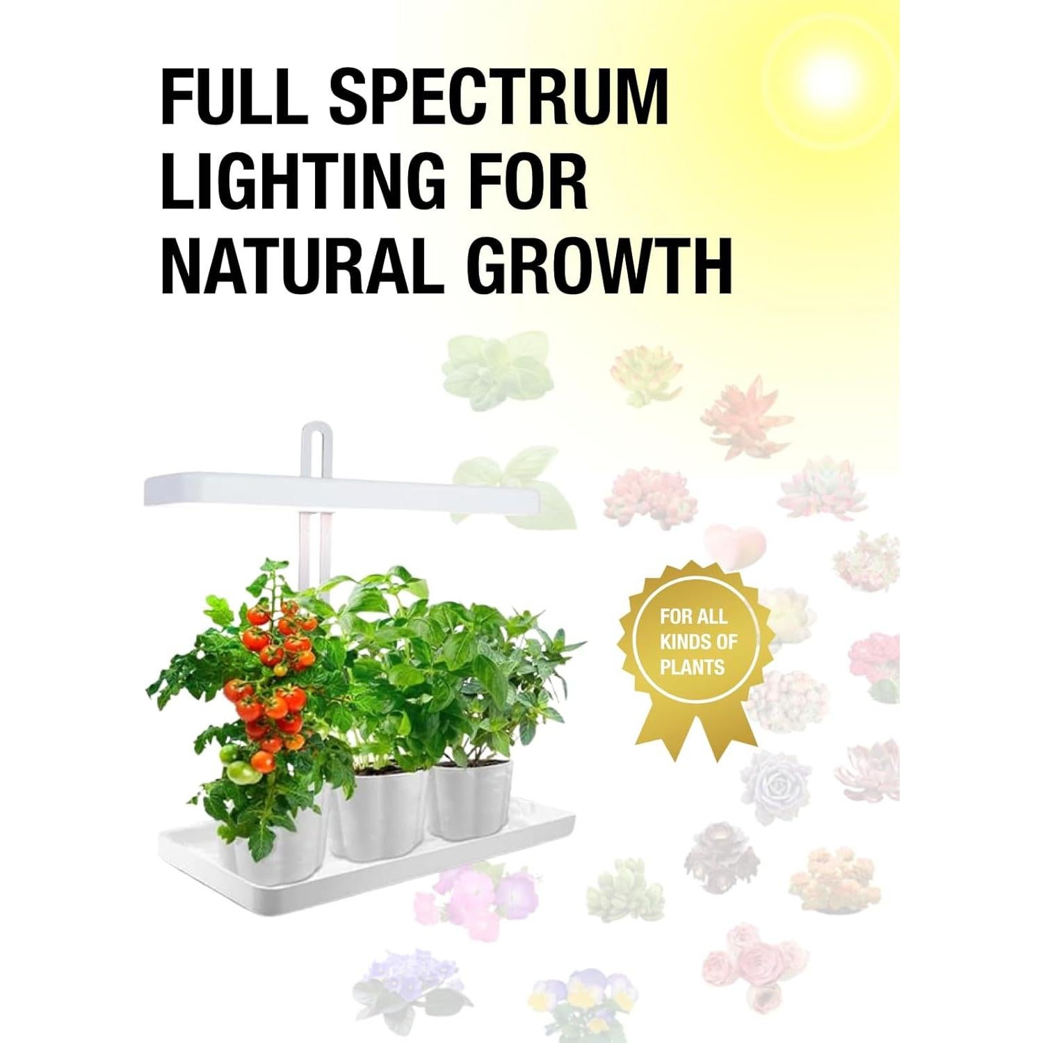 Luz de Crecimiento LED TORCHSTAR 20W Ajustable Espectro Completo