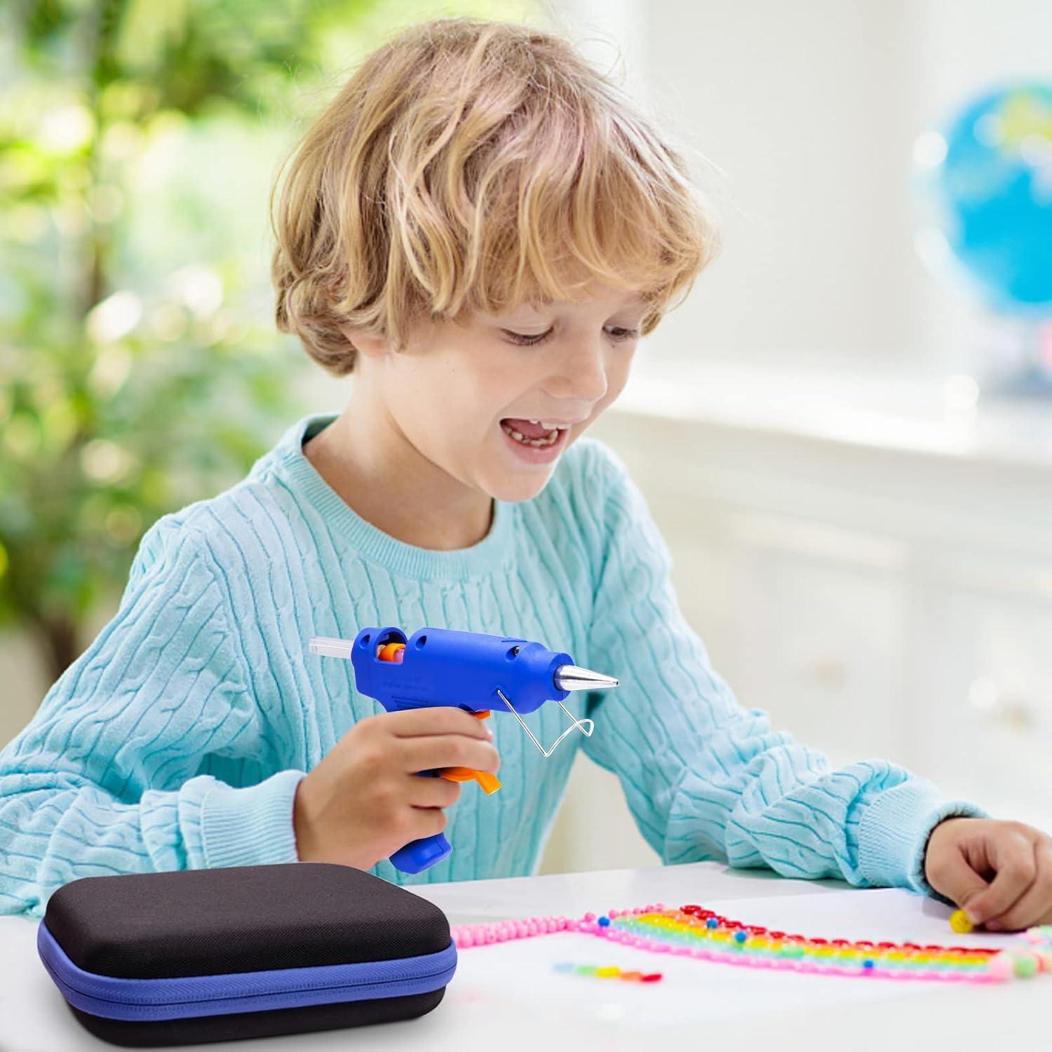 Kit de Pistola de Pegamento Caliente Bjabtan 20W con 40 Barras