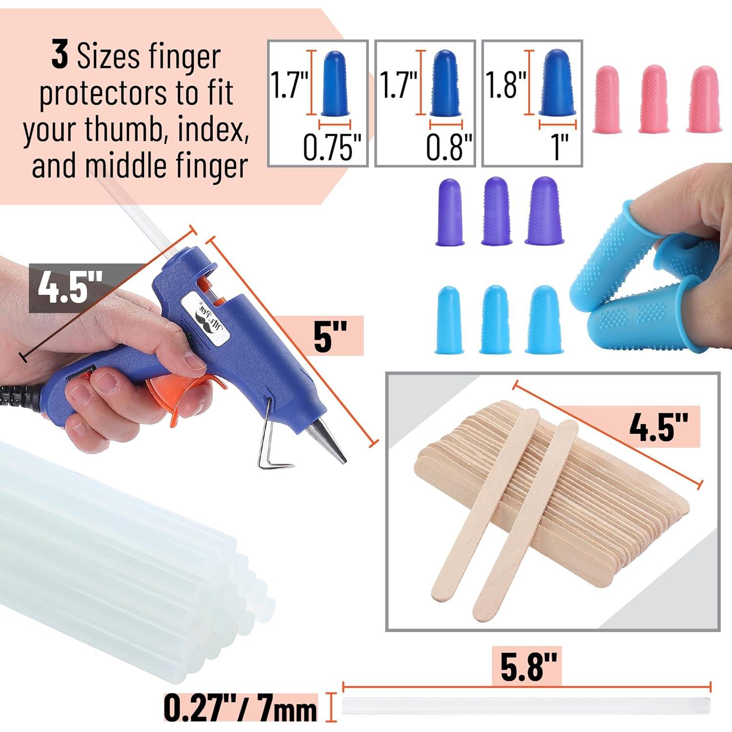 Kit de Pistola de Pegamento Caliente Mr. Pen con 20 Barras