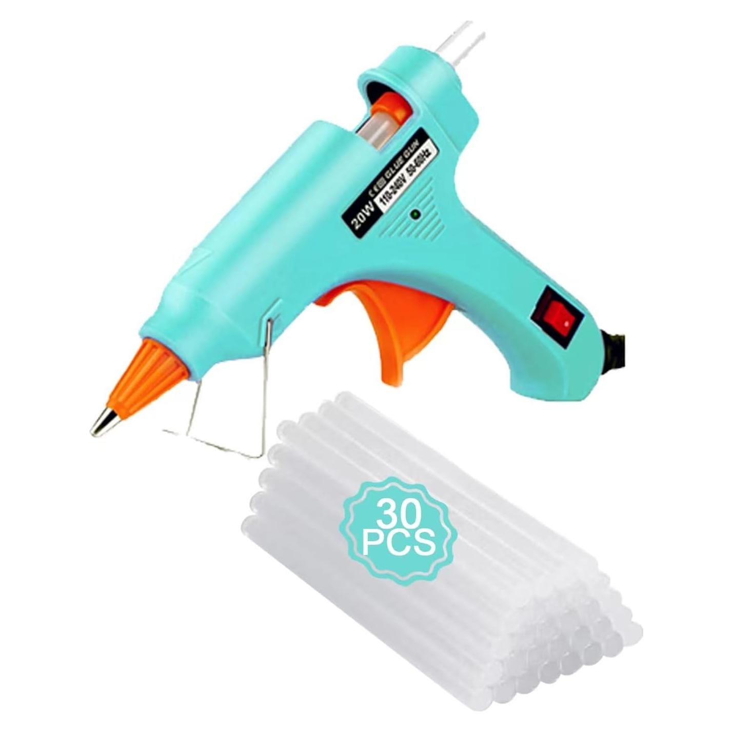 Kit de Mini Pistola de Pegamento Caliente OUREPOCA 30 Palitos