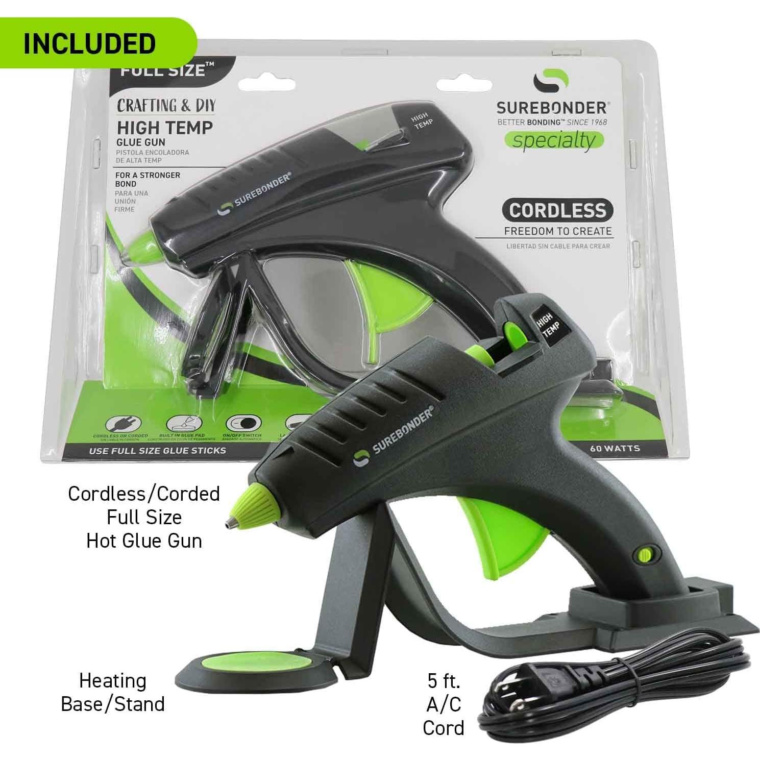 Pistola de Pegamento Caliente Inalámbrica Surebonder CL-800F 60W