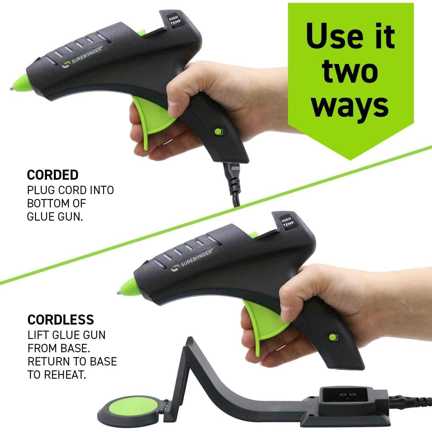 Pistola de Pegamento Caliente Inalámbrica Surebonder CL-800F 60W