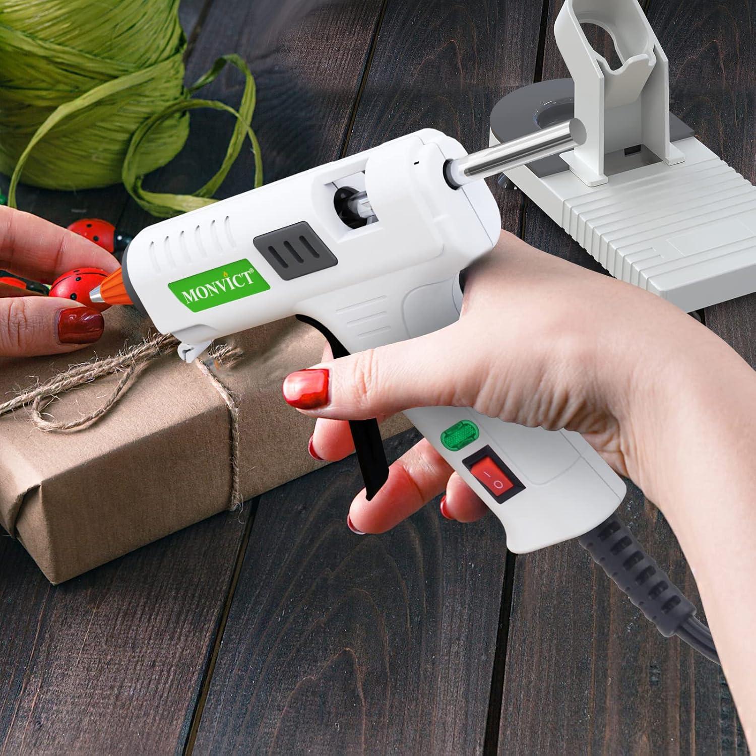 Pistola de Pegamento Caliente MONVICT 40W con 30 Barras