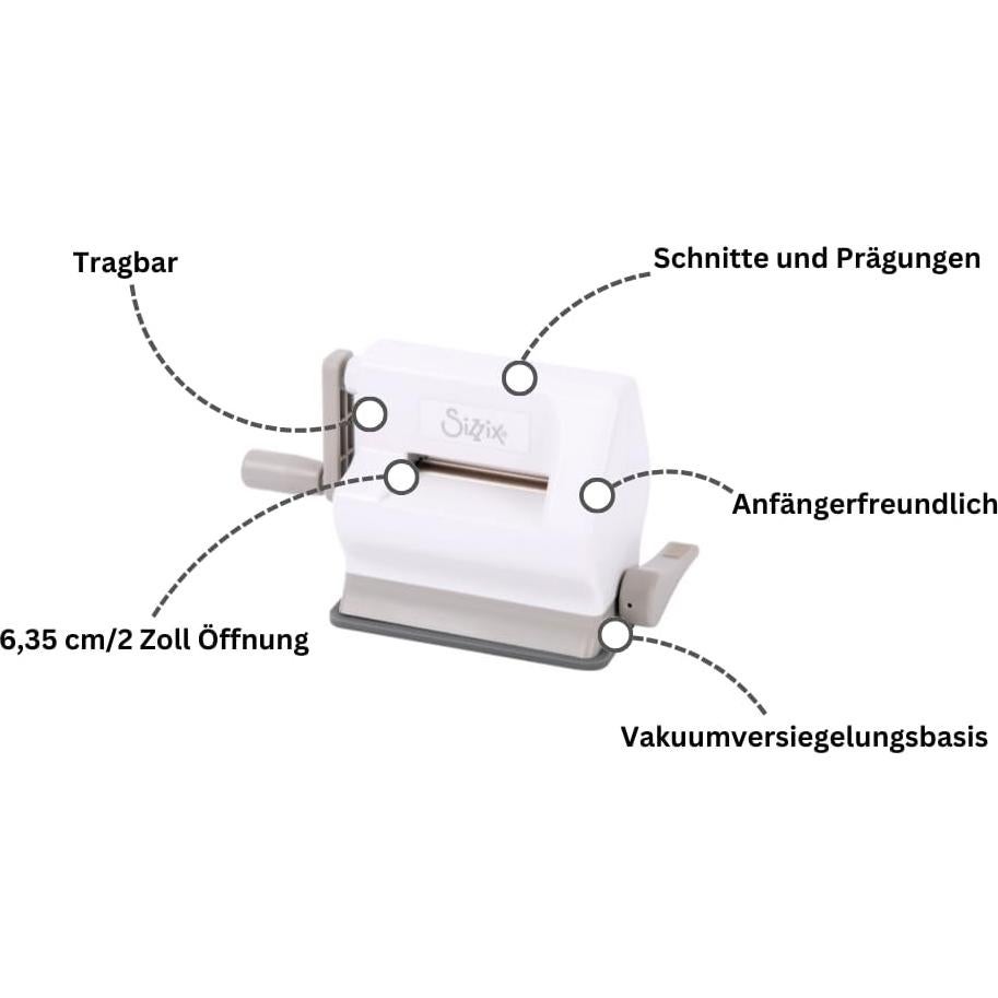 Sizzix Sidekick 661770 Máquina de Corte Manual 6.35 cm