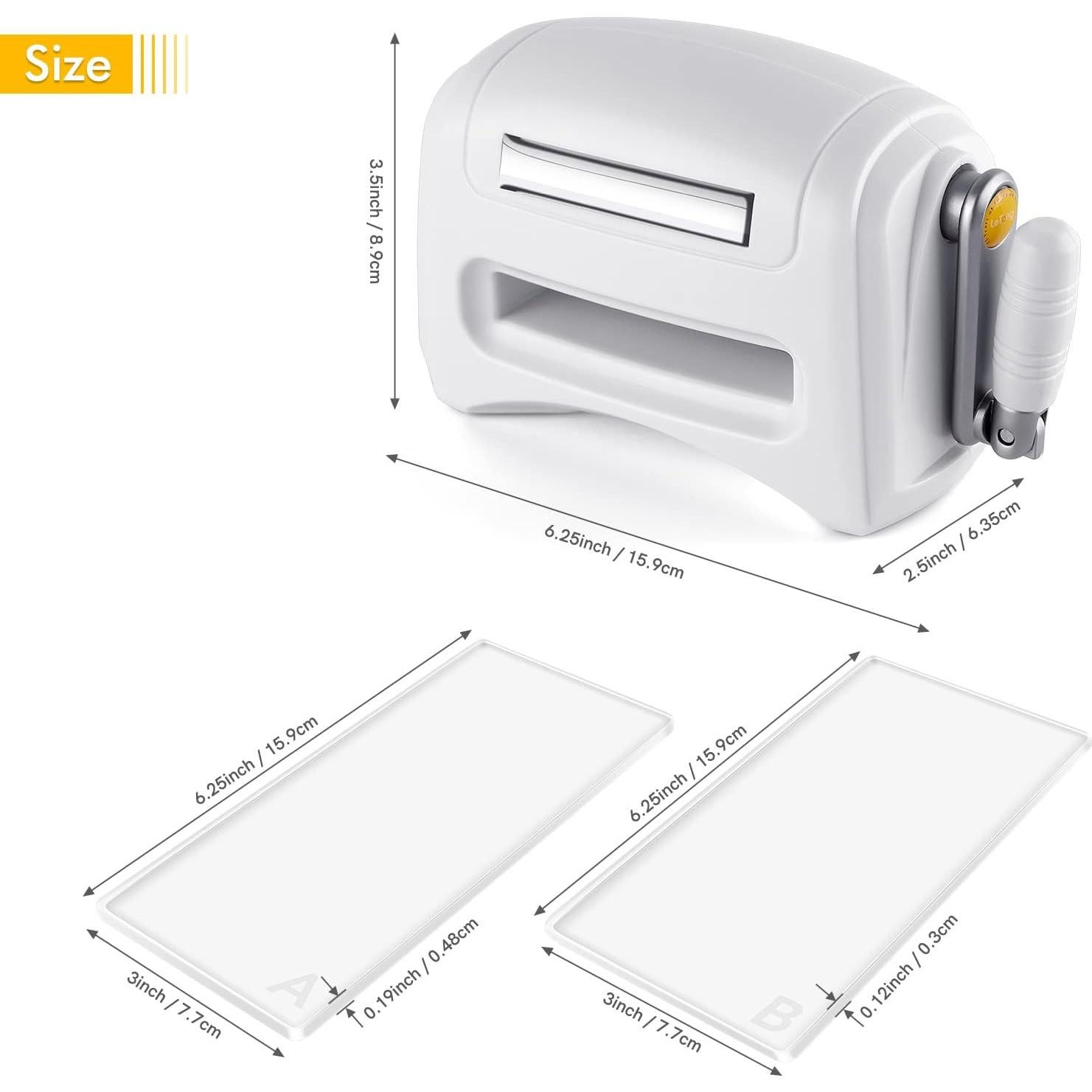 Máquina de Corte y Embossing Manual BAOFALI 160x95mm