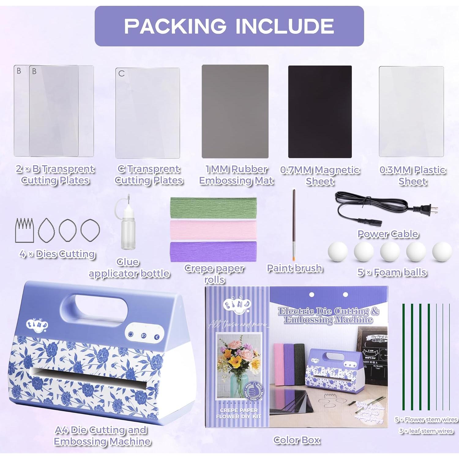 Máquina de Corte y Embossing Eléctrica Find Scrapblooms A4