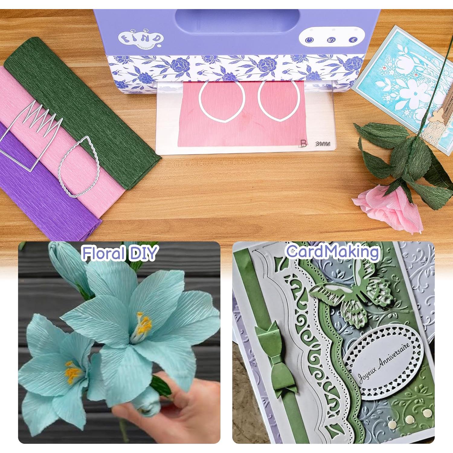 Máquina de Corte y Embossing Eléctrica Find Scrapblooms A4