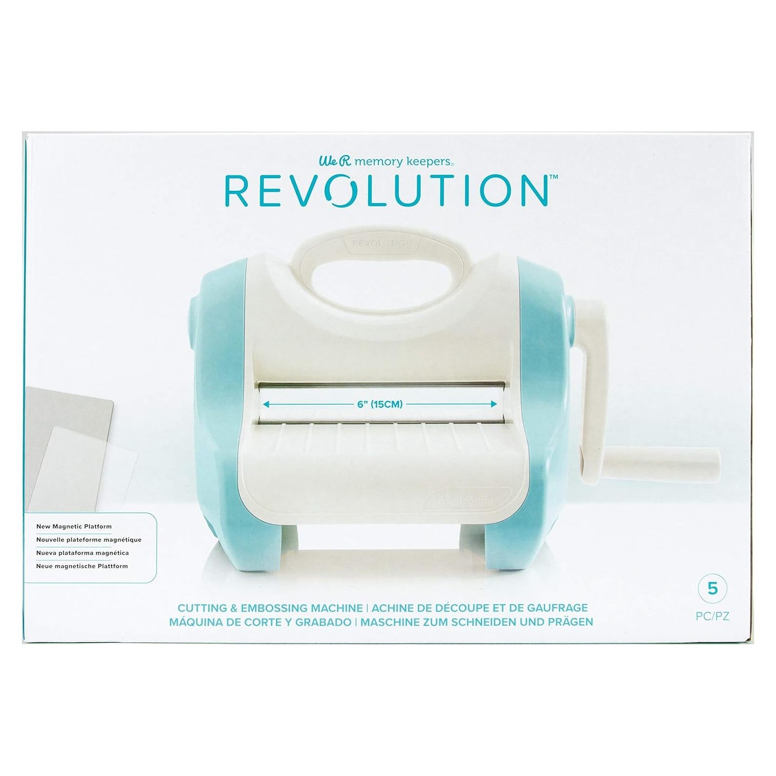 Máquina de Corte y Embossing We R Memory Keepers Revolution