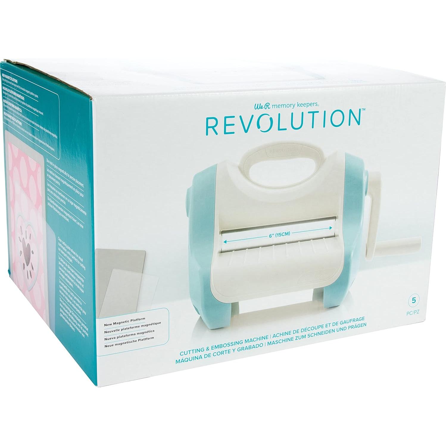 Máquina de Corte y Embossing We R Memory Keepers Revolution