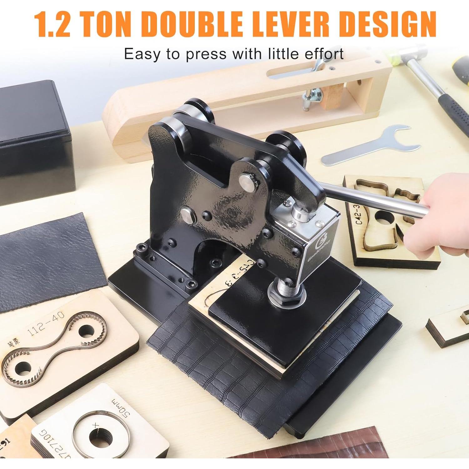 Máquina de Corte de Cuero Goodcrafter 1.2T Manual 20mm