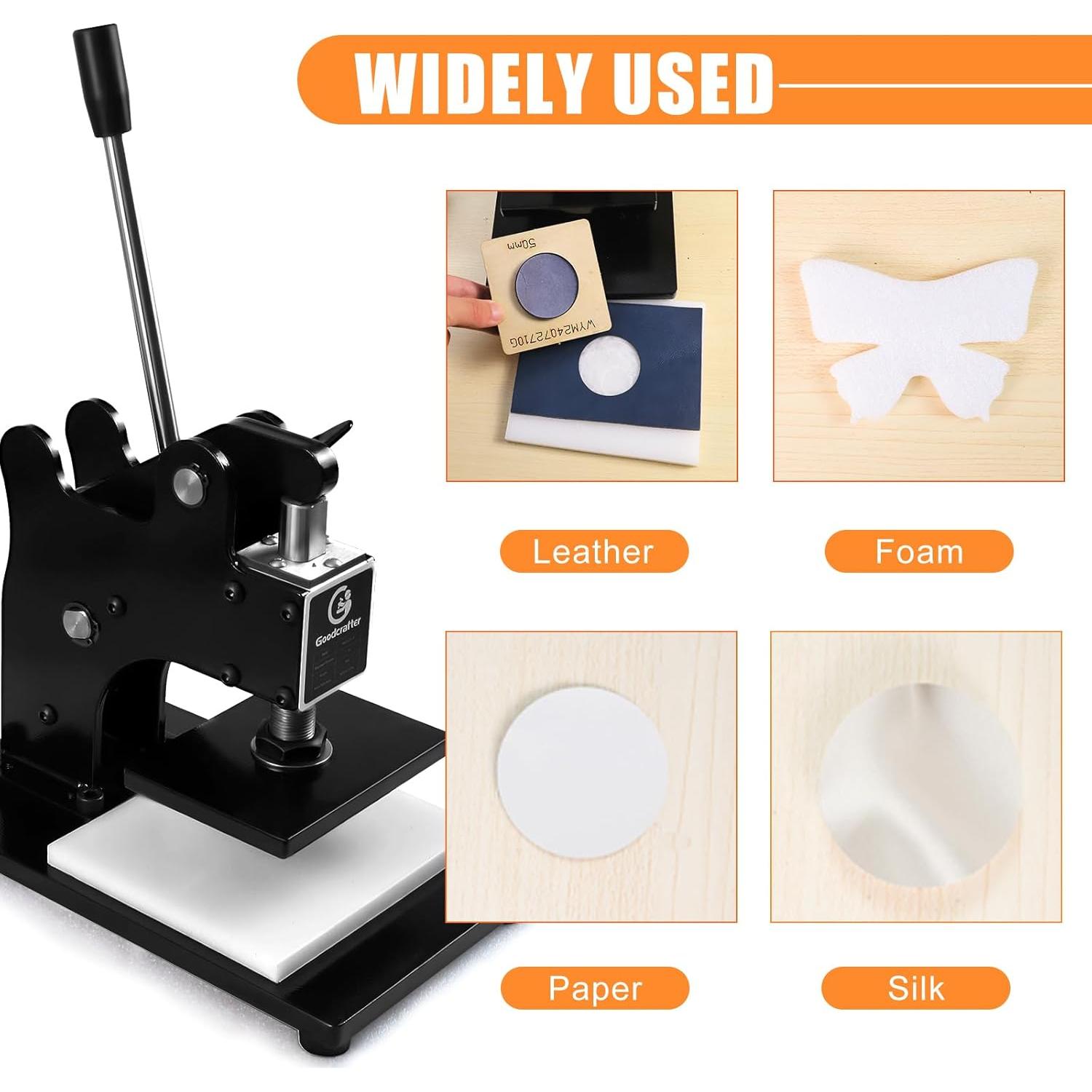 Máquina de Corte de Cuero Goodcrafter 1.2T Manual 20mm