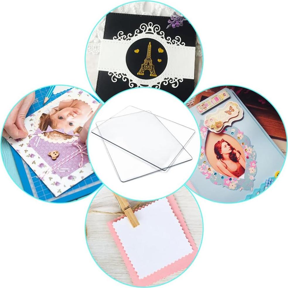 Placas de Corte de Acrílico lyfLux 19.5x14.9 cm para Troquelado