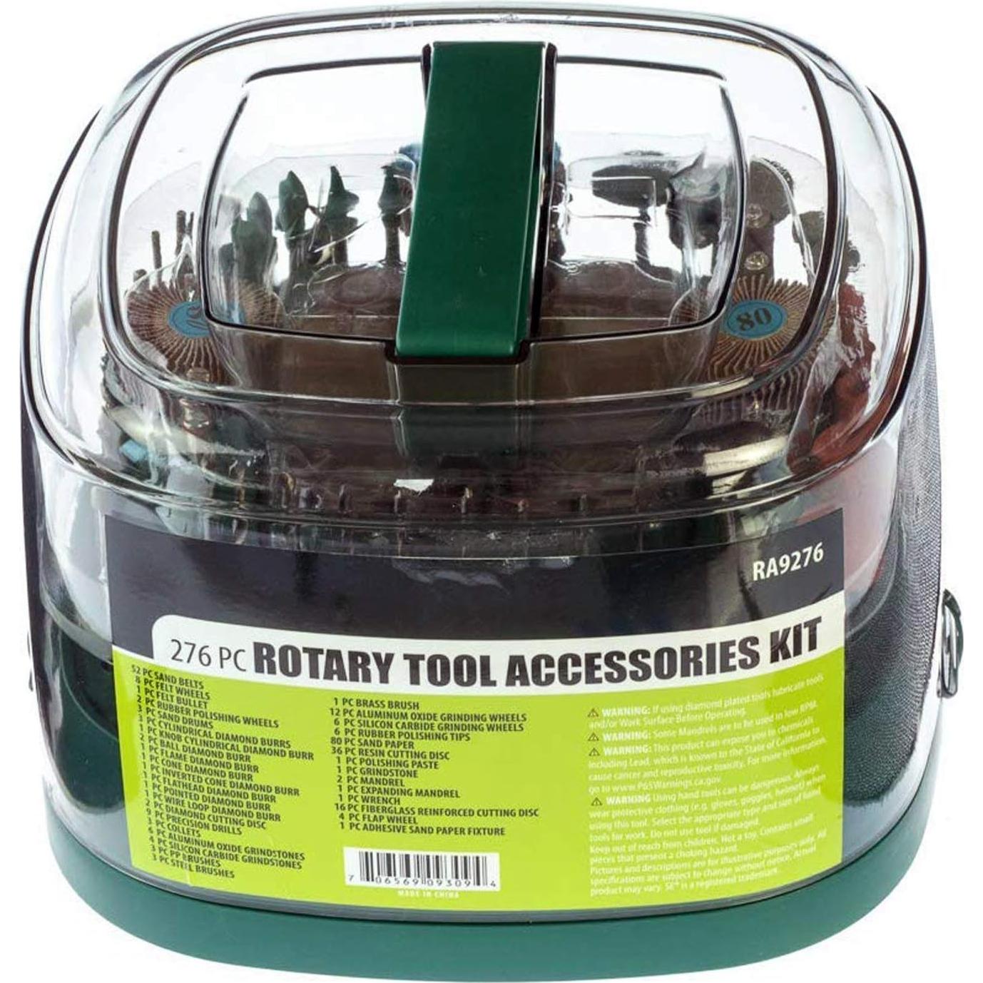 Kit de Accesorios para Herramienta Rotativa Universal Tool 276 Piezas