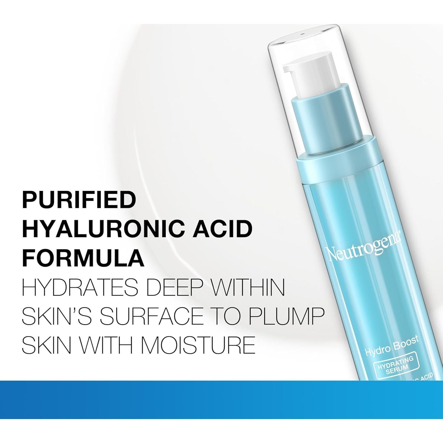 Suero Hidratante Neutrogena Hydro Boost 30 ml Ácido Hialurónico