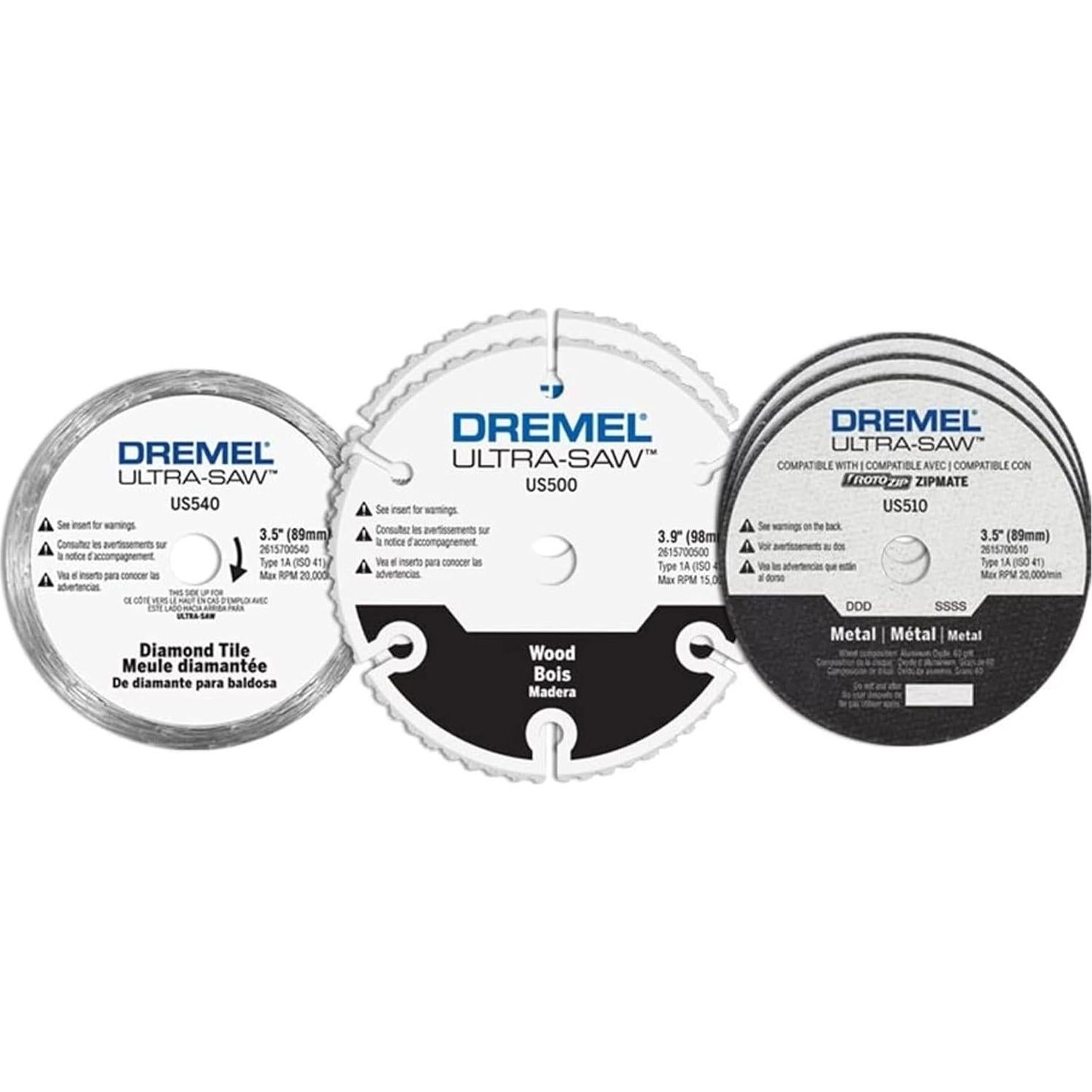 Kit de Corte Dremel US700 Ultra-Saw 6 Piezas Diamante Carburo