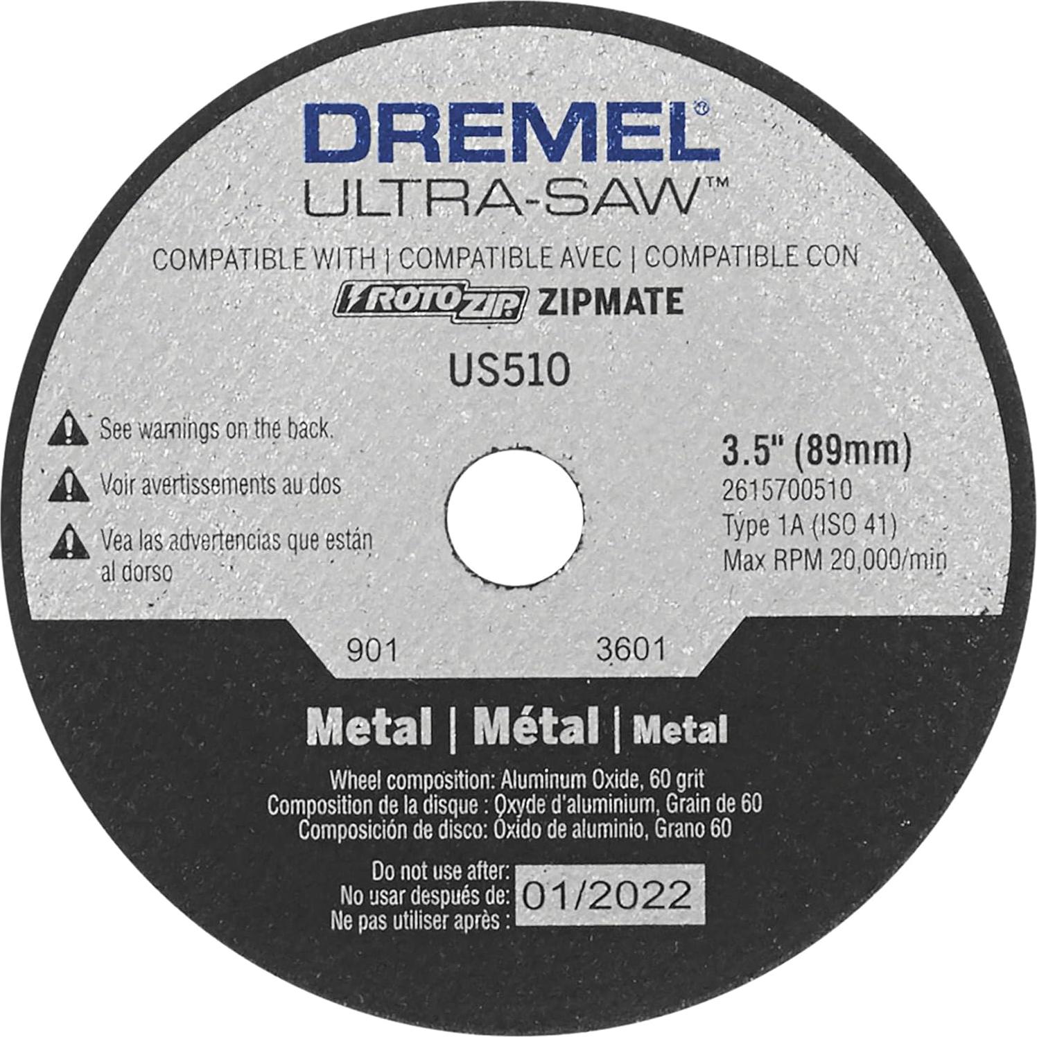 Kit de Corte Dremel US700 Ultra-Saw 6 Piezas Diamante Carburo