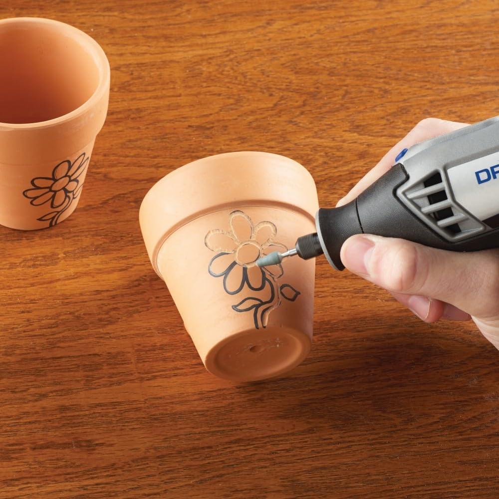 Kit de Accesorios Dremel 735-01 para Vidrio y Piedra - 8 Piezas