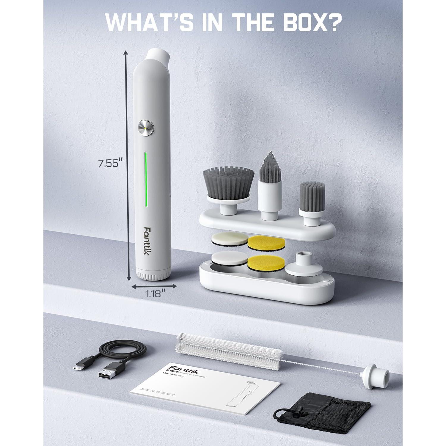 Kit de Herramientas Rotativas Inalámbricas Fanttik F2 Master 4V y Limpiador G9 Nano